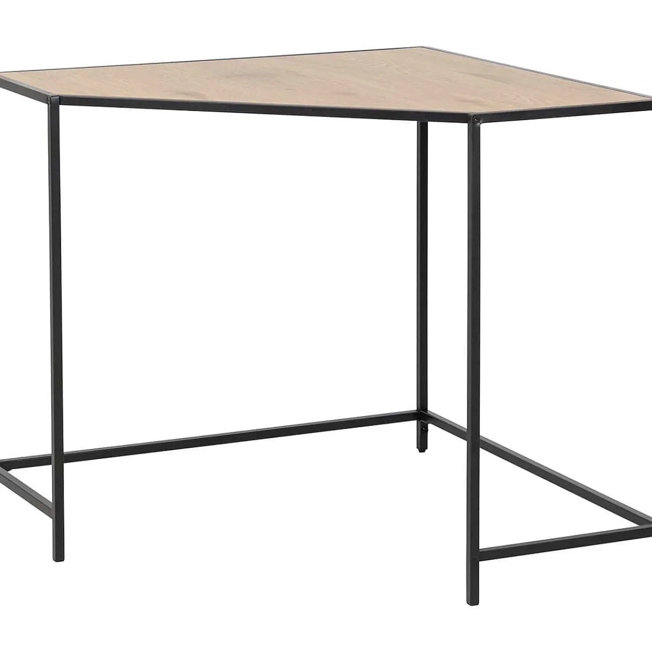 mutoni scandi Eckschreibtisch Multiple Bronx Braun Schwarz 85> Bürotische