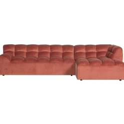 mutoni living Ecksofa Allure Rechts Washed Velvet Blush 324X165><noscript><img width=
