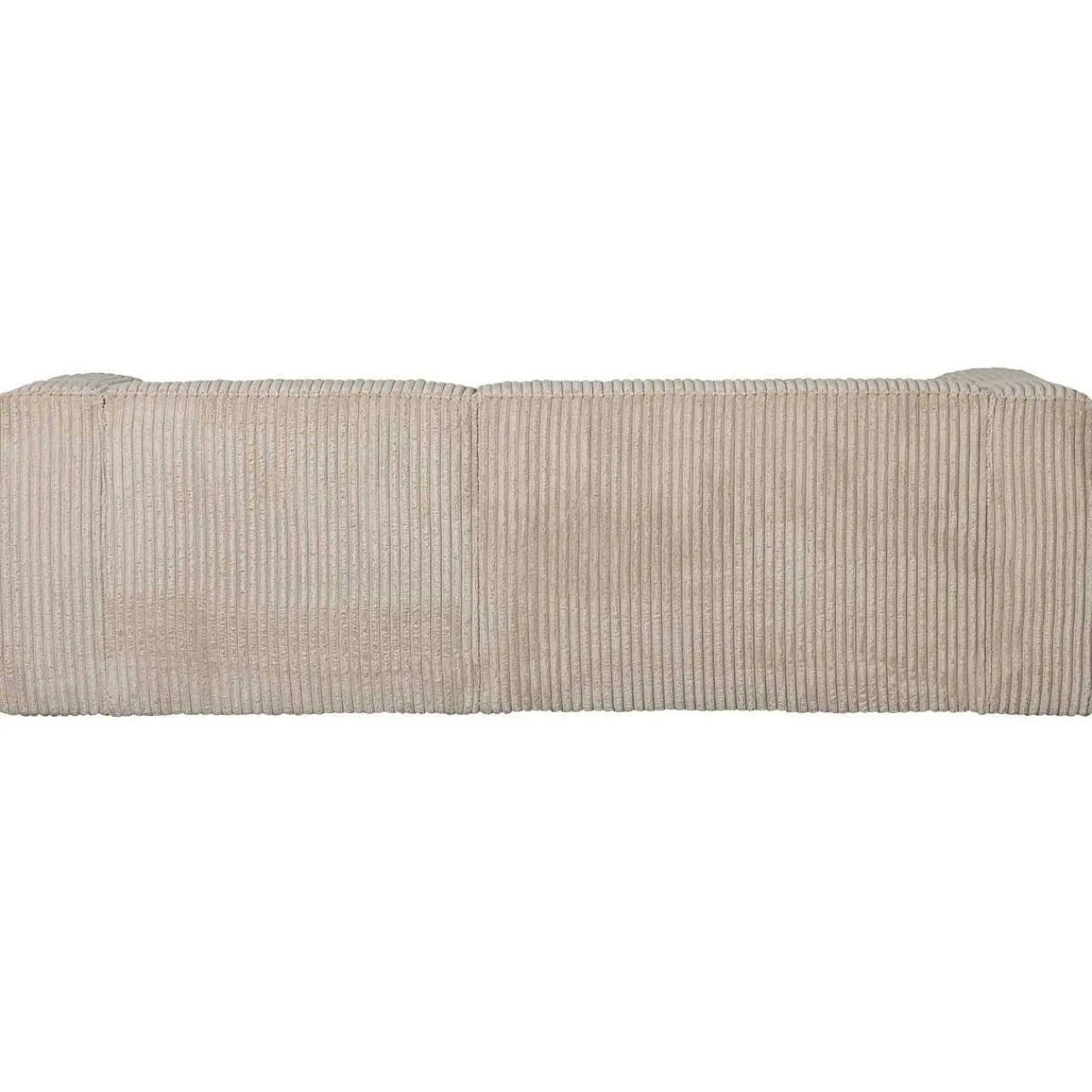 mutoni living Ecksofa Bean Rechts Hefty Ribcord Travertin 254X178> Ecksofas
