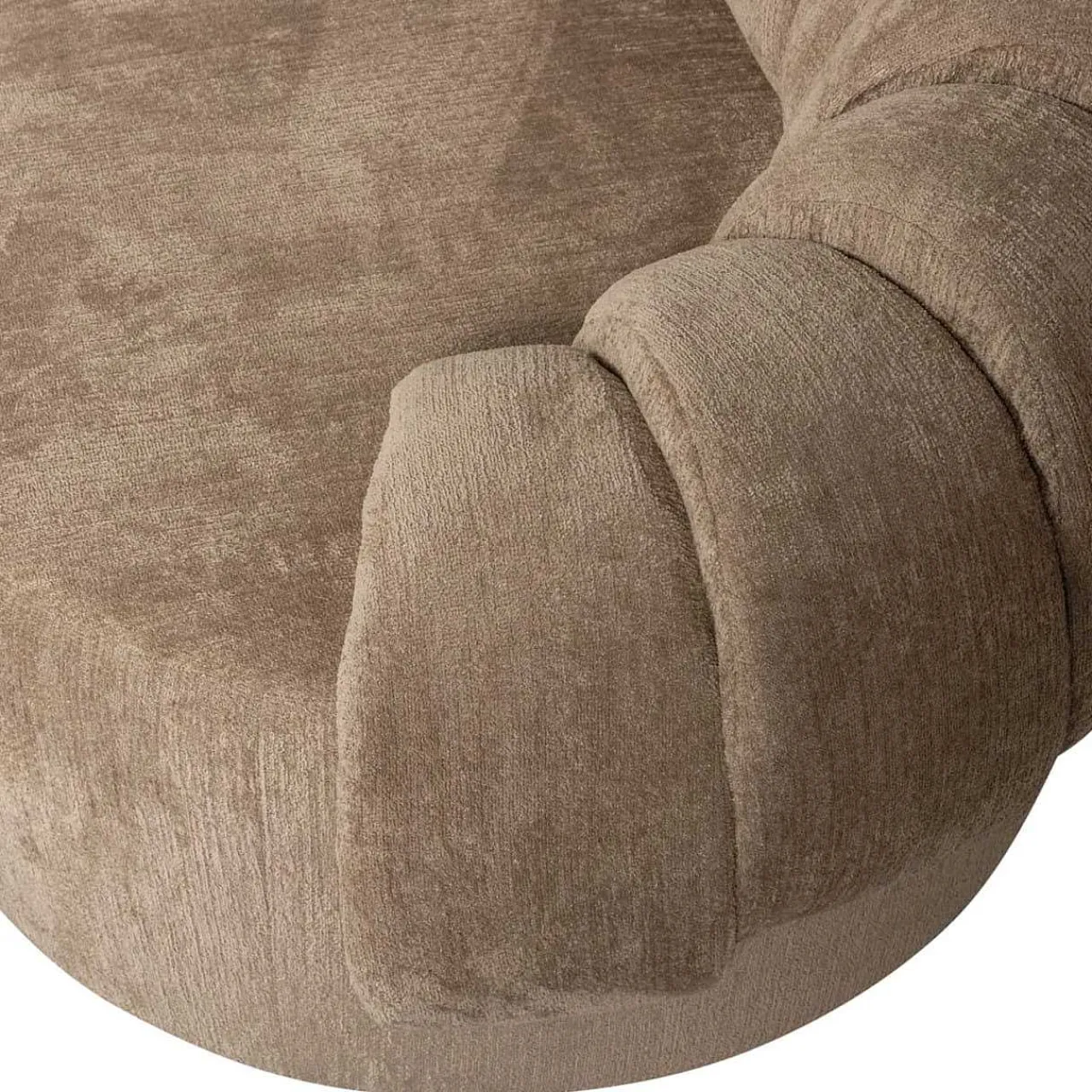 mutoni living Ecksofa Croissant Beige 260X260> Ecksofas