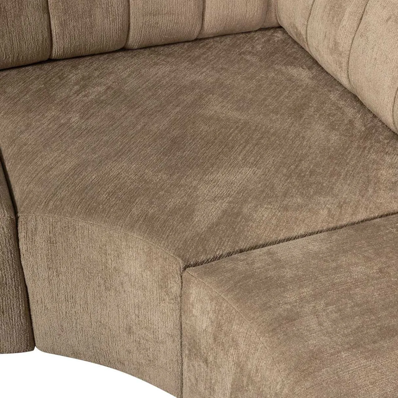 mutoni living Ecksofa Croissant Beige 260X260> Ecksofas