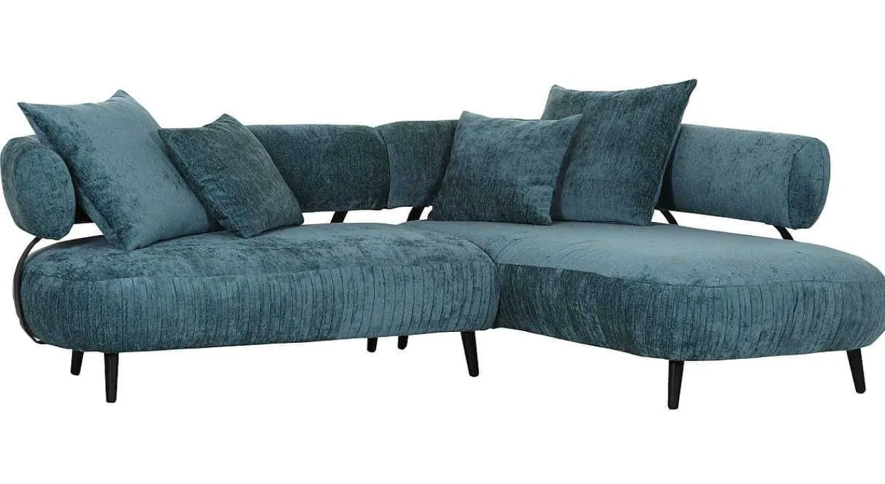 mutoni prime Ecksofa Neyo Blau Rechts> Ecksofas
