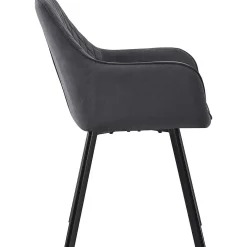 mutoni casual Essgruppe Dining I Massivholz Akazie Cognac Grau 160 (5-Tlg.)><noscript><img width=
