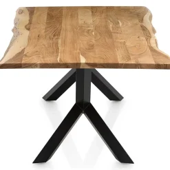 mutoni casual Essgruppe Forestal Massivholz Akazie Natur Blau 200 (6-Tlg.)><noscript><img width=