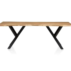 mutoni casual Essgruppe Forestal Massivholz Akazie Natur Blau 240 (6-Tlg.)> Essgruppen