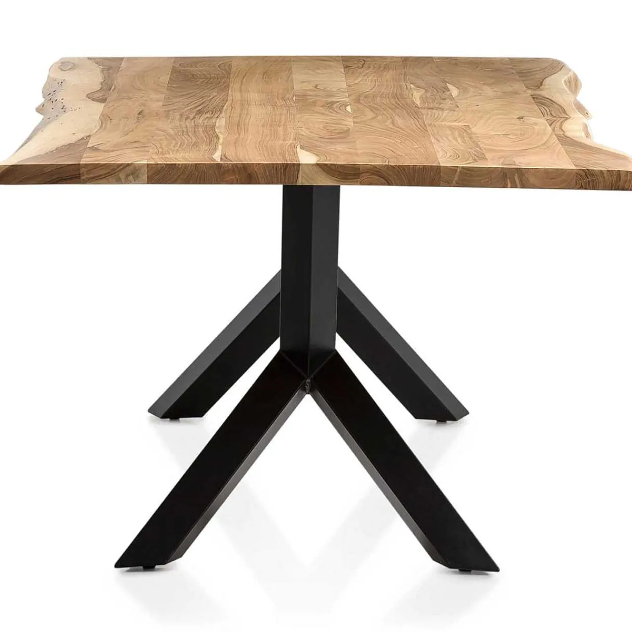 mutoni casual Essgruppe Forestal Massivholz Akazie Natur Grau 220 (6-Tlg.)> Essgruppen