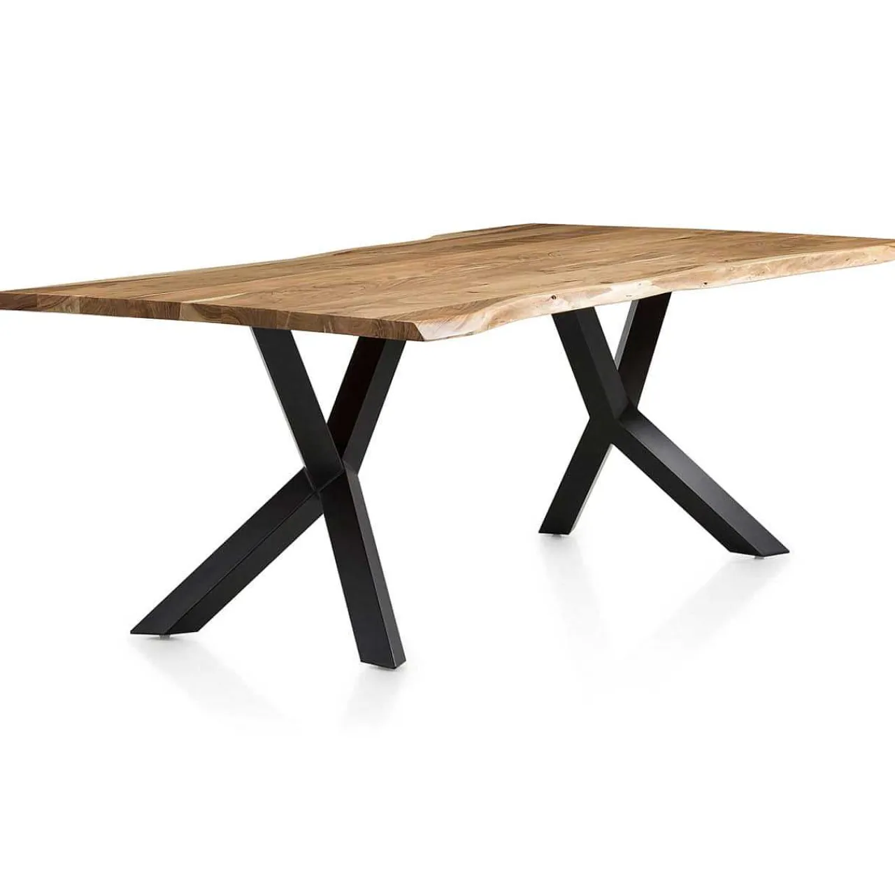 mutoni casual Essgruppe Forestal Massivholz Akazie Natur Blau 220 (6-Tlg.)> Essgruppen