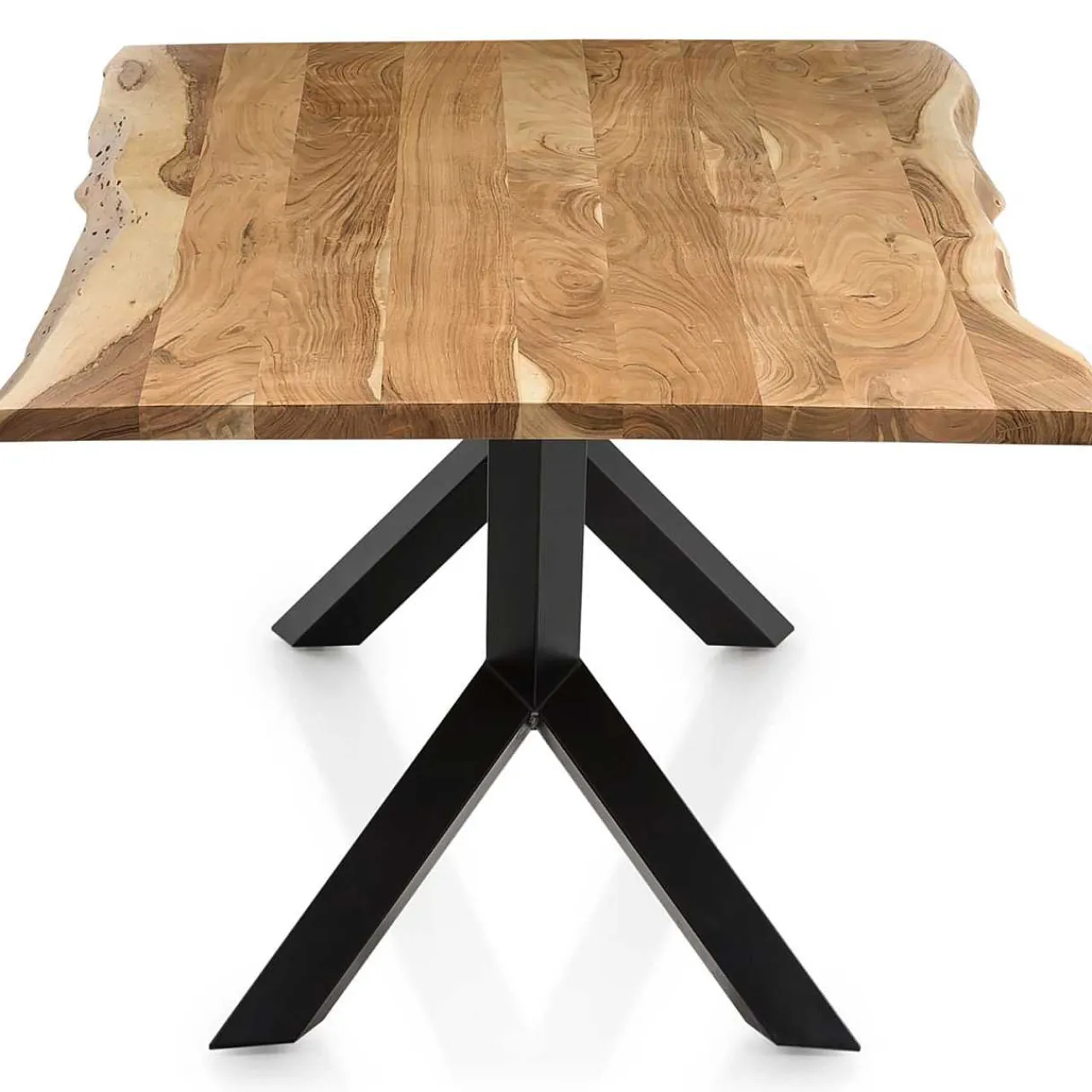 mutoni casual Essgruppe Forestal Massivholz Akazie Natur Tannengrun 240 (6-Tlg.)> Essgruppen