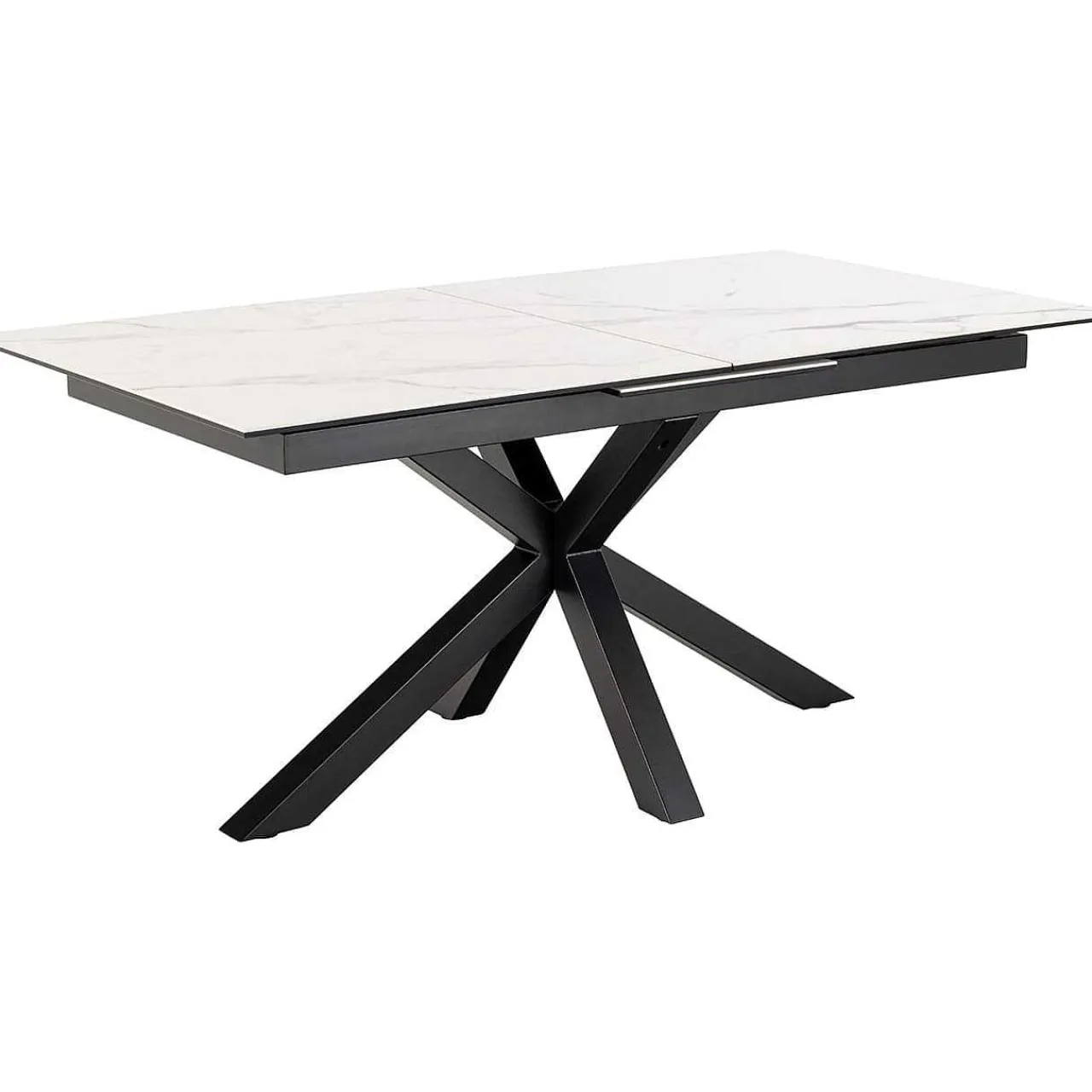 mutoni scandi Esstisch Triple-X Keramik Weiss 168-210X90> Esstische