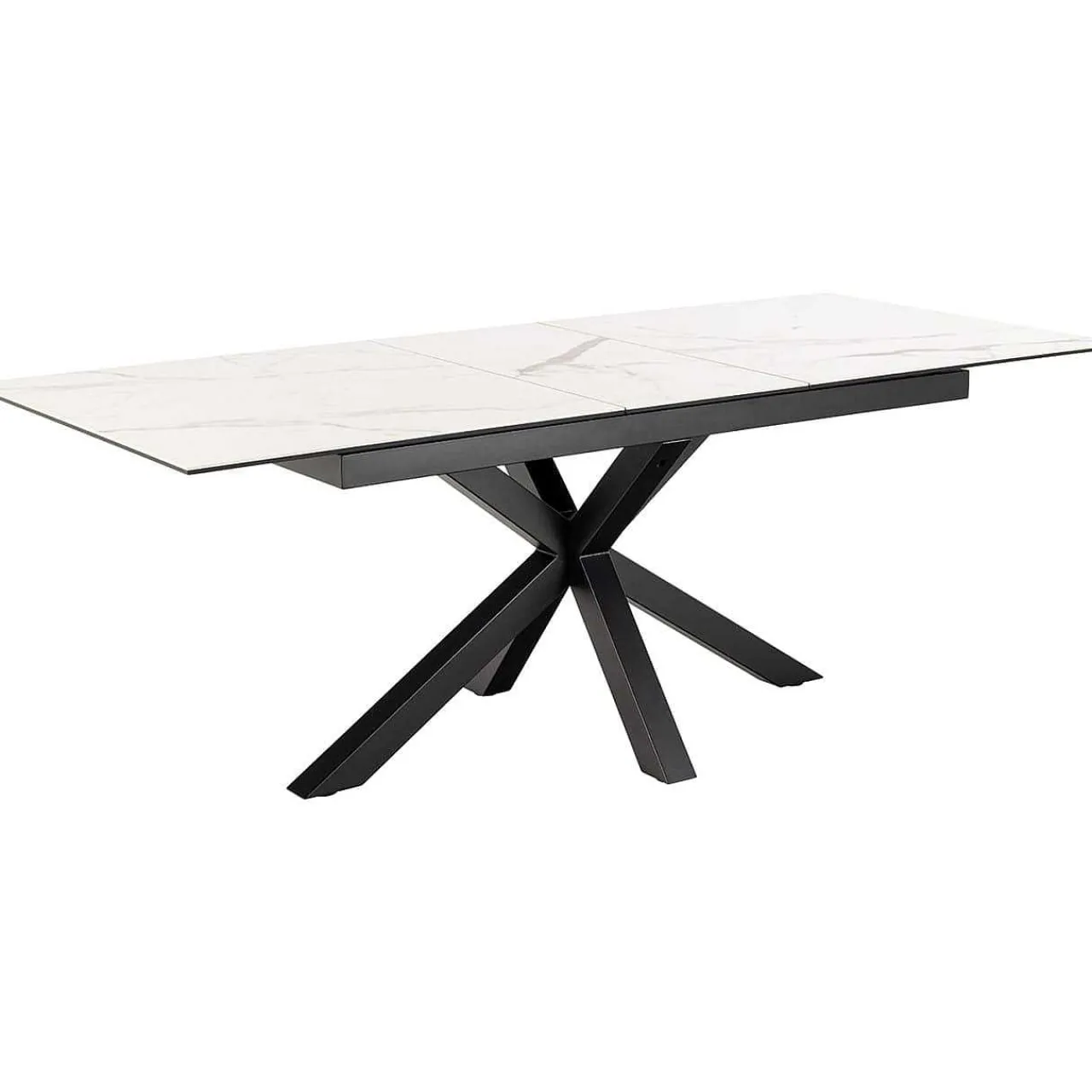 mutoni scandi Esstisch Triple-X Keramik Weiss 168-210X90> Esstische