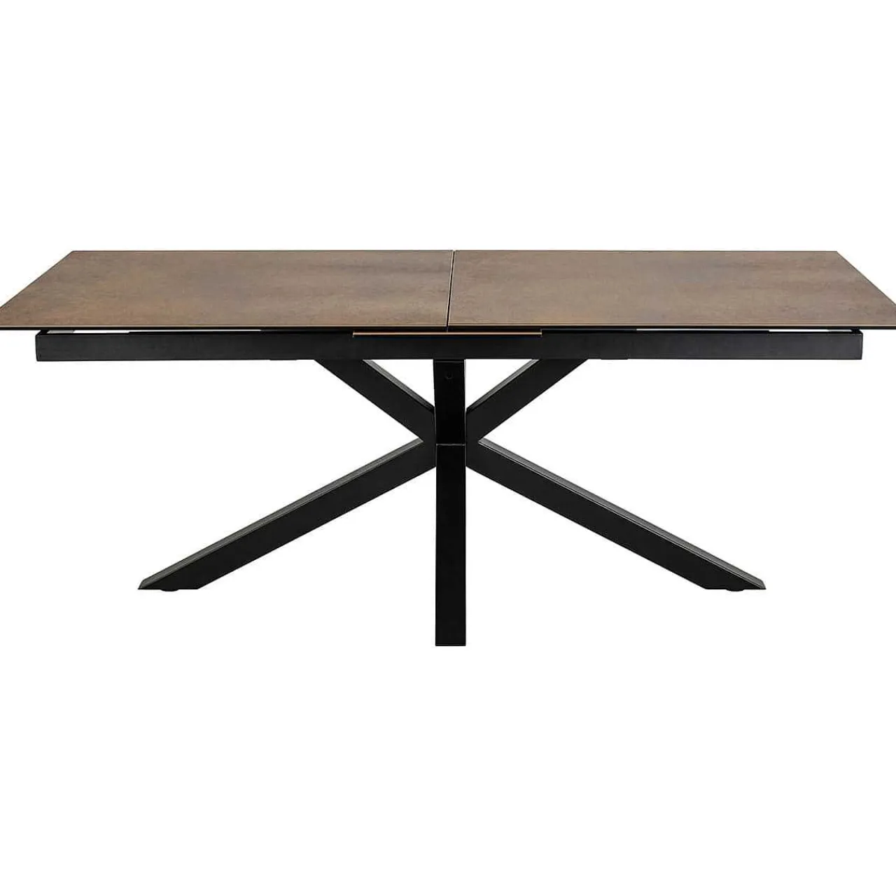 mutoni scandi Esstisch Triple-X Keramik Rostbraun 200-240X100> Esstische