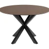 mutoni scandi Esstisch Triple-X Keramik Rostbraun 119> Esstische
