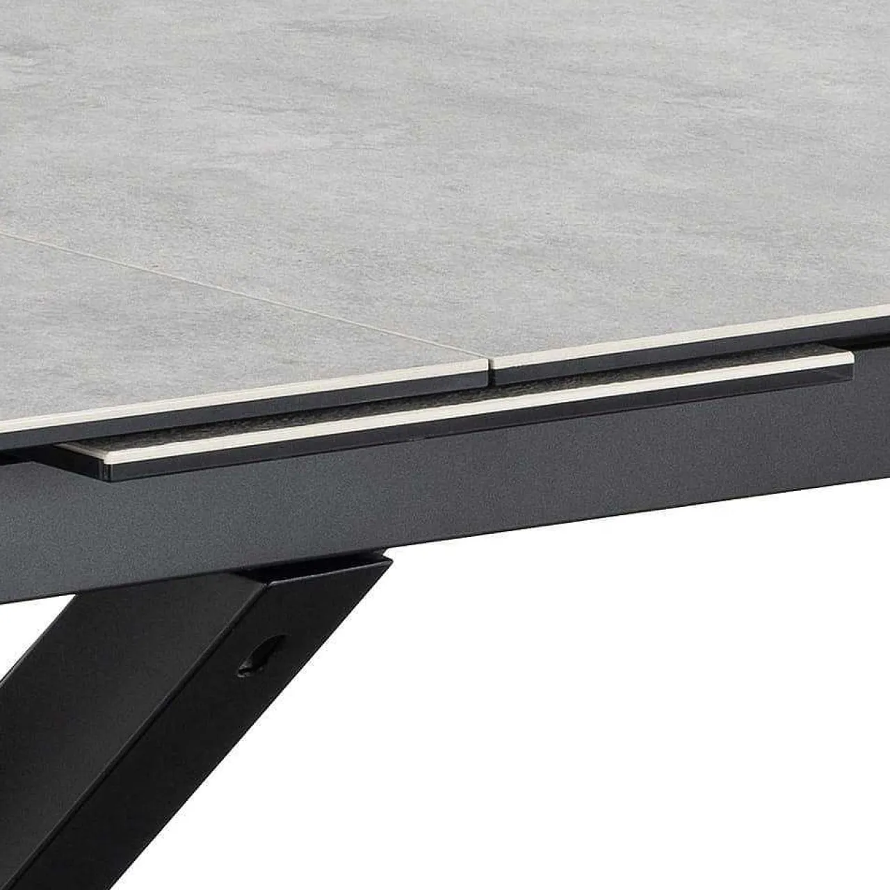 mutoni scandi Esstisch Triple-X Keramik Grau 168-210X90> Esstische