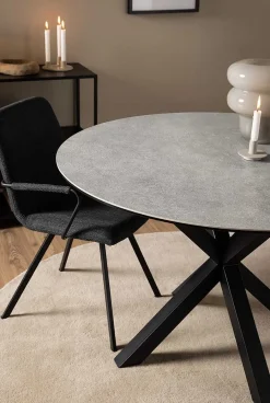 mutoni scandi Esstisch Triple-X Keramik Grau 119><noscript><img width=