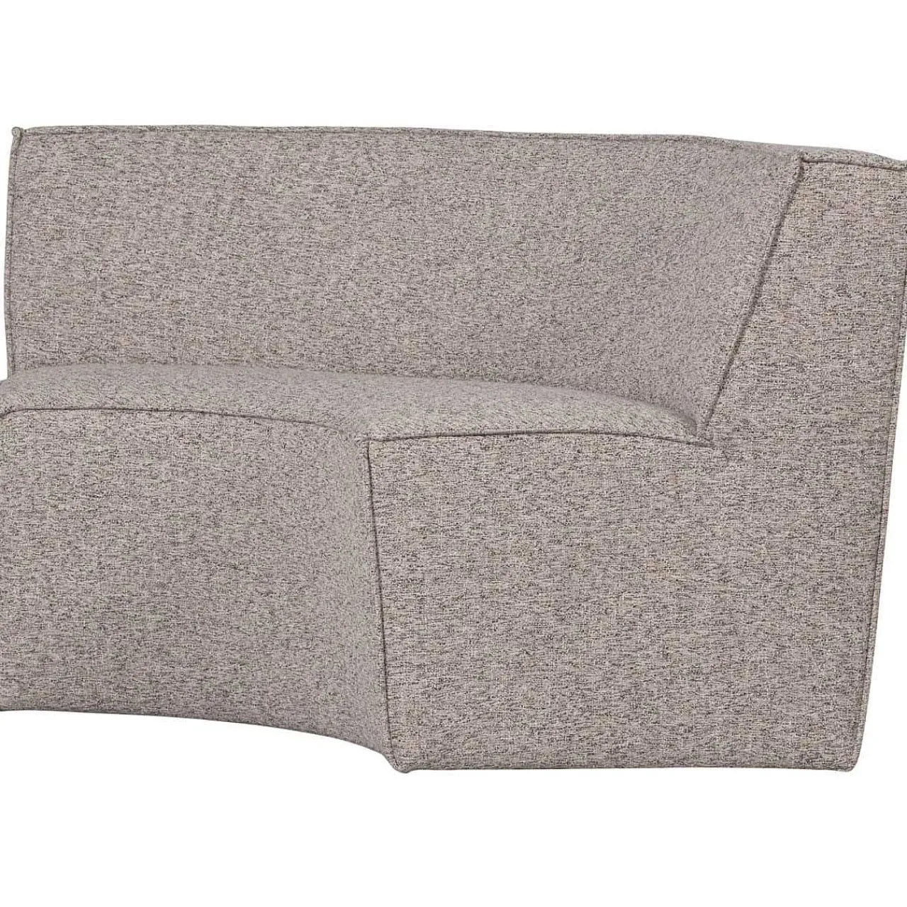 mutoni living Esstischbank Europa 2-Sitzer Webstoff Sand Melange> Bänke