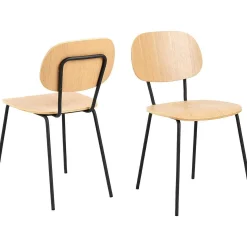 mutoni scandi Esszimmerstuhl Amaranta Holz Natur (1 Stuck)><noscript><img width=