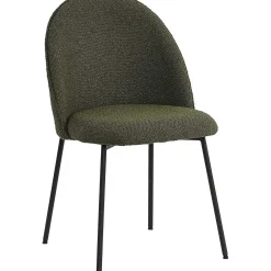mutoni sweet home Esszimmerstuhl Clusto Stoff Metall Grun (2Er-Set)> Polsterstühle