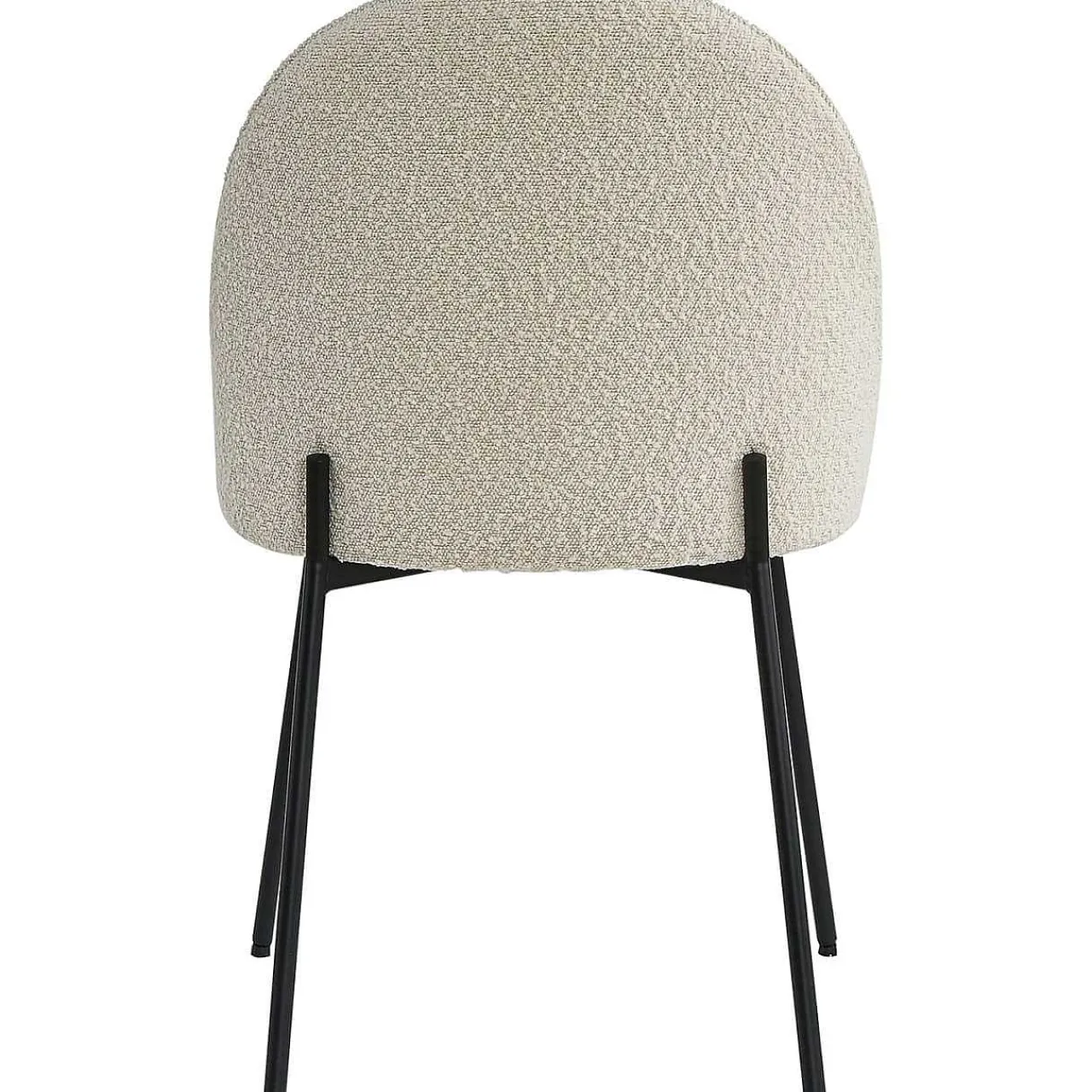 mutoni sweet home Esszimmerstuhl Clusto Stoff Metall Beige (2Er-Set)> Polsterstühle