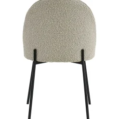 mutoni sweet home Esszimmerstuhl Clusto Stoff Metall Graubeige (2Er-Set)><noscript><img width=
