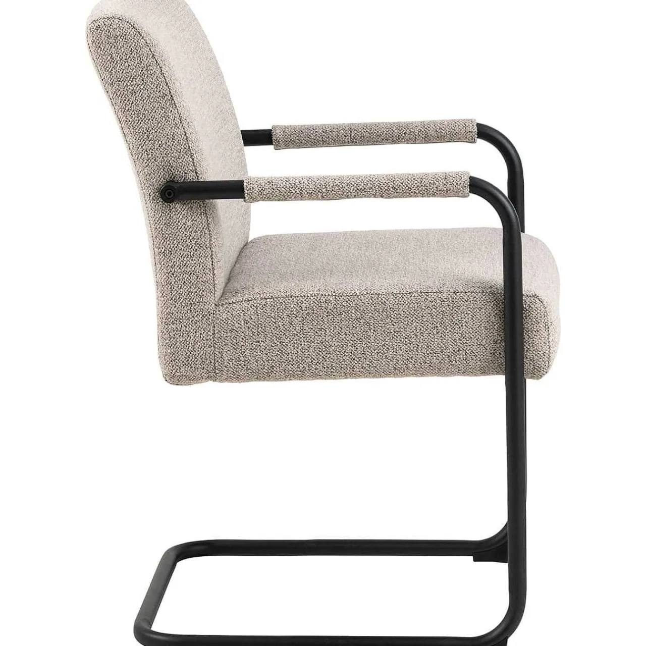 mutoni scandi Esszimmerstuhl Mit Armlehnen Artemis Beige (1 Stuck)> Freischwinger