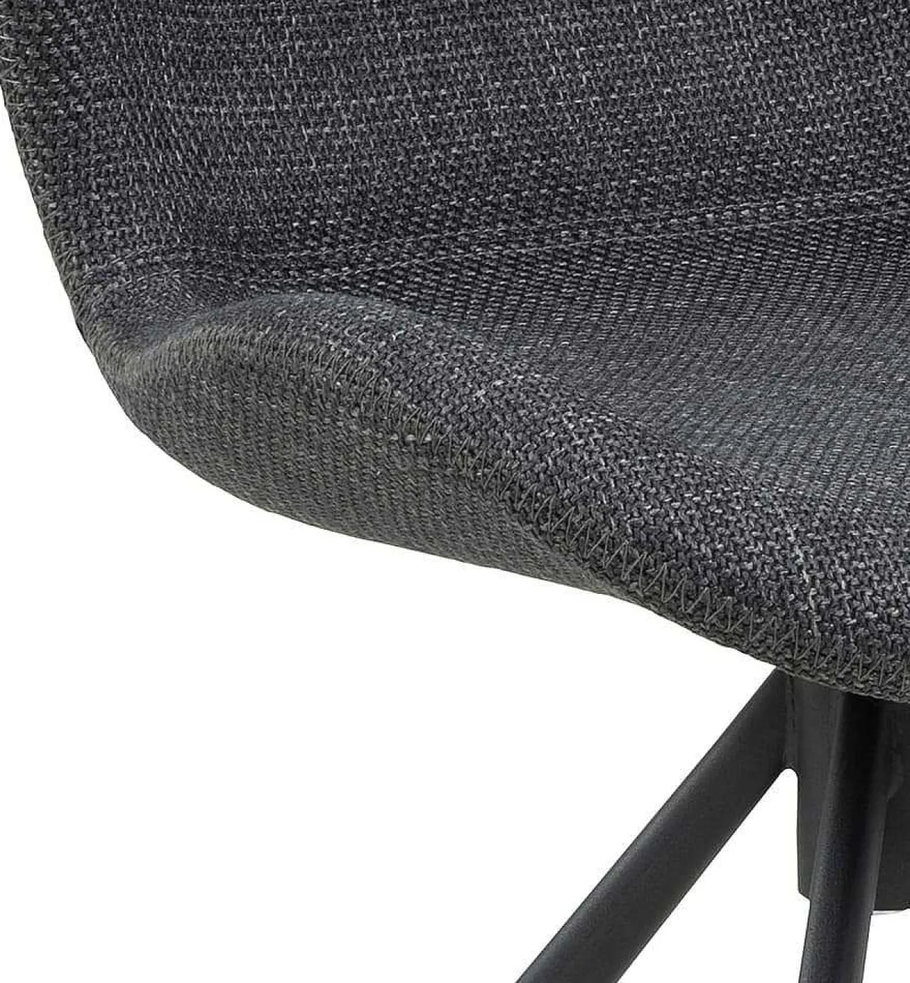 mutoni scandi Esszimmerstuhl Norway Grau Schwarz (1 Stuck)> Esszimmerstühle