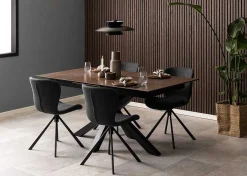 mutoni scandi Esszimmerstuhl Norway Grau Schwarz (1 Stuck)><noscript><img width=