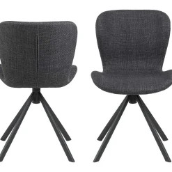 mutoni scandi Esszimmerstuhl Norway Grau Schwarz (1 Stuck)><noscript><img width=
