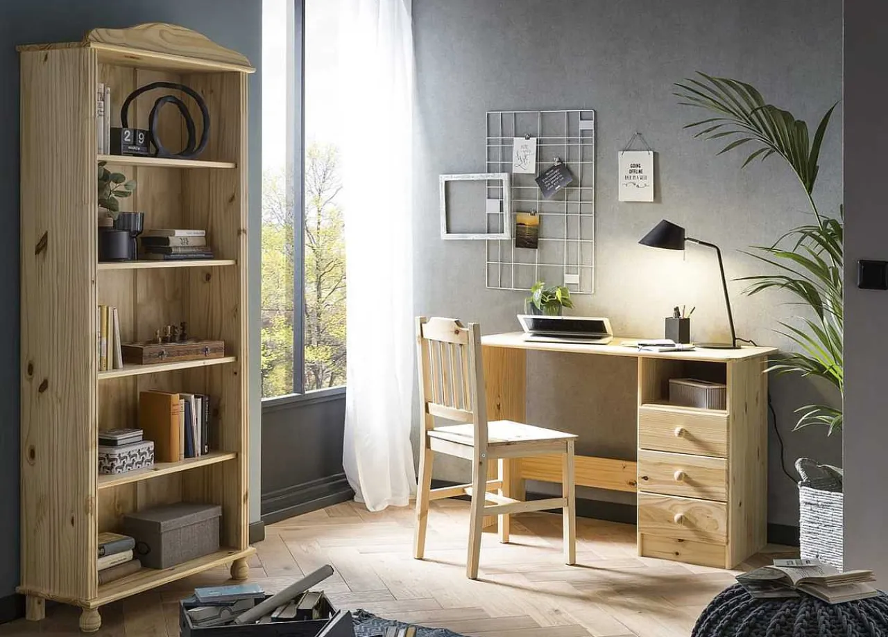 mutoni sweet home Esszimmerstuhl Stravix Kiefernholz Natur (2Er-Set)> Holzstühle
