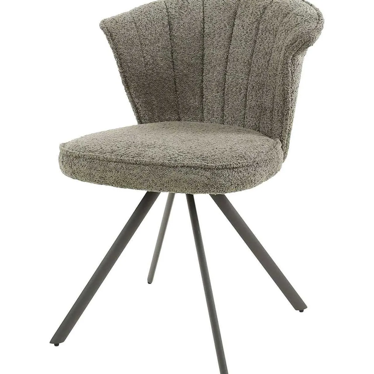 mutoni industrial Esszimmerstuhl Yana Boucle Taupe> Esszimmerstühle