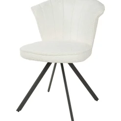 mutoni industrial Esszimmerstuhl Yana Boucle Weiss> Esszimmerstühle