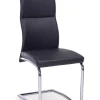 mutoni lifestyle Freischwinger Stuhl Thelma Schwarz> Freischwinger