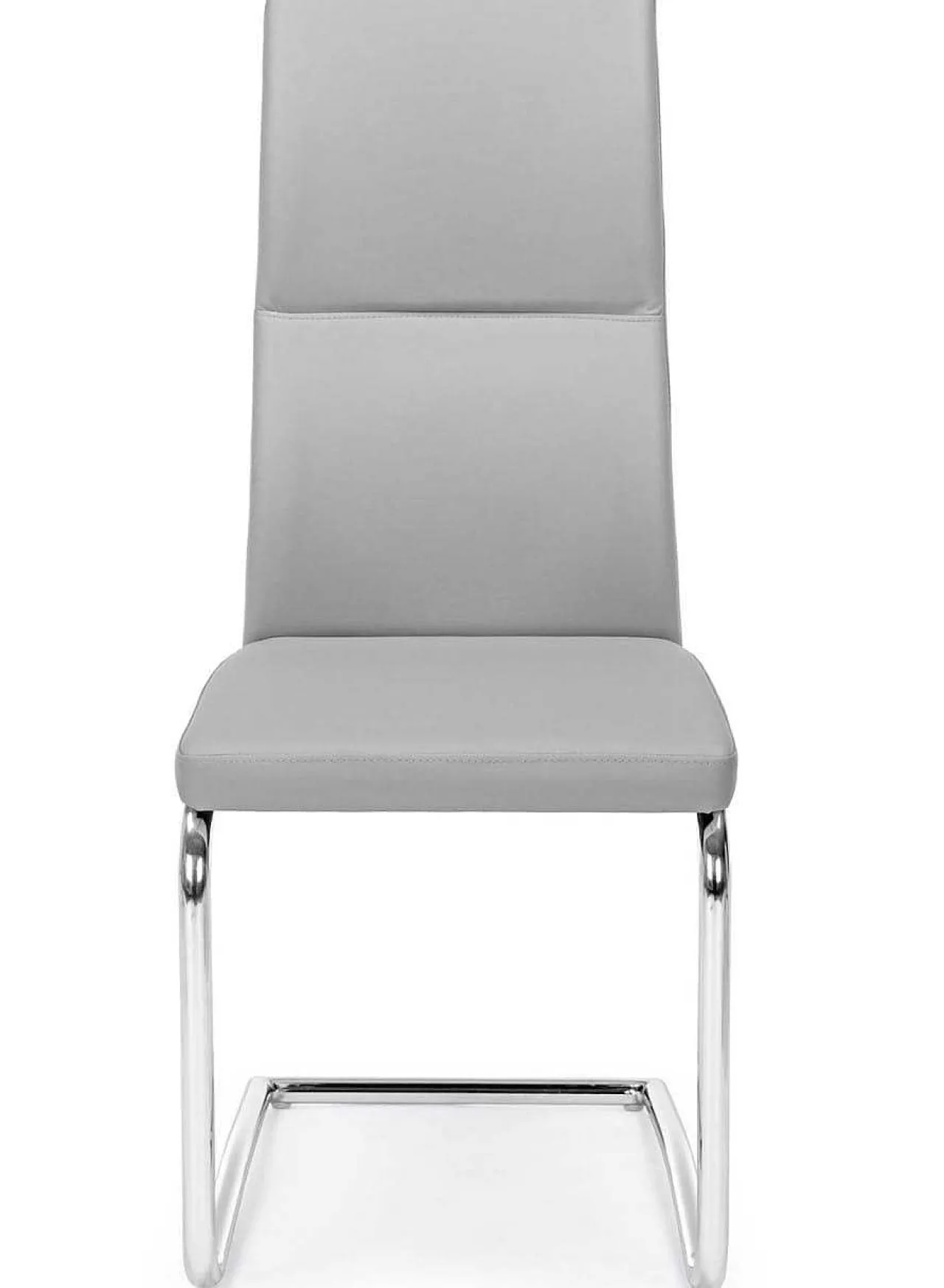 mutoni lifestyle Freischwinger Stuhl Thelma Hellgrau> Freischwinger