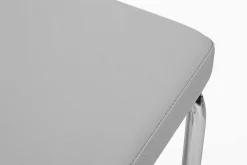 mutoni lifestyle Freischwinger Stuhl Thelma Hellgrau><noscript><img width=