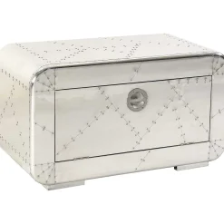 mutoni sweet home Garderoben-Set Aero Mangoholz Zierschrauben Silber (4-Tlg)><noscript><img width=