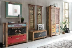 mutoni sweet home Garderoben-Set Bright Retro Natur Bunt (6-Tlg)><noscript><img width=