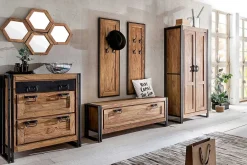 mutoni sweet home Garderoben-Set Havanna Natur (9-Tlg)><noscript><img width=