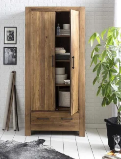mutoni sweet home Garderoben-Set Rustique Natur (6-Tlg)><noscript><img width=