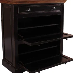 mutoni sweet home Garderoben-Set Taverna Schwarz (6-Tlg)><noscript><img width=