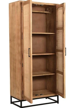 mutoni sweet home Garderoben-Set Woodcraft Natur (4-Tlg)><noscript><img width=