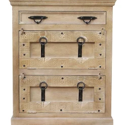 mutoni sweet home Garderoben-Set Zoprax Mangoholz Natur (6-Tlg)><noscript><img width=
