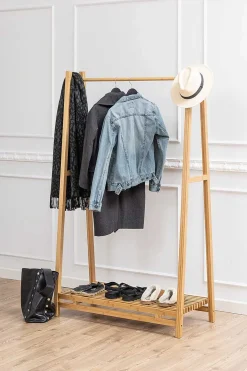 mutoni scandi Garderobenstander Bellamy Bambus Natur 175><noscript><img width=