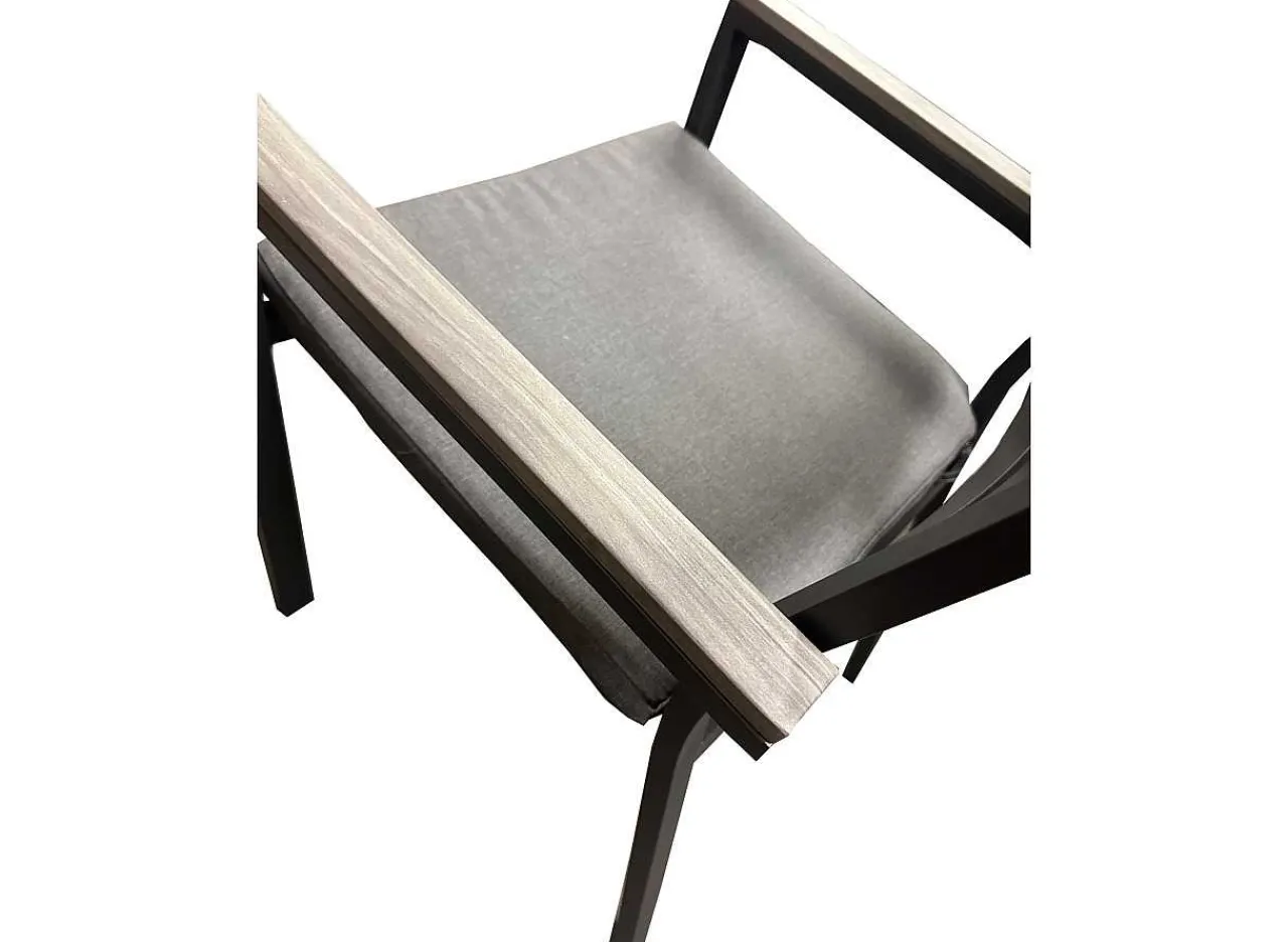 mutoni lifestyle Garten Armlehnstuhl Belmar Grau> Gartenstühle