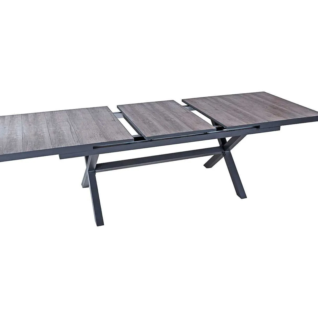 mutoni pleasure Garten Ausziehtisch Rana Keramik Dunkelgrau 200-260X100> Garten Esstische