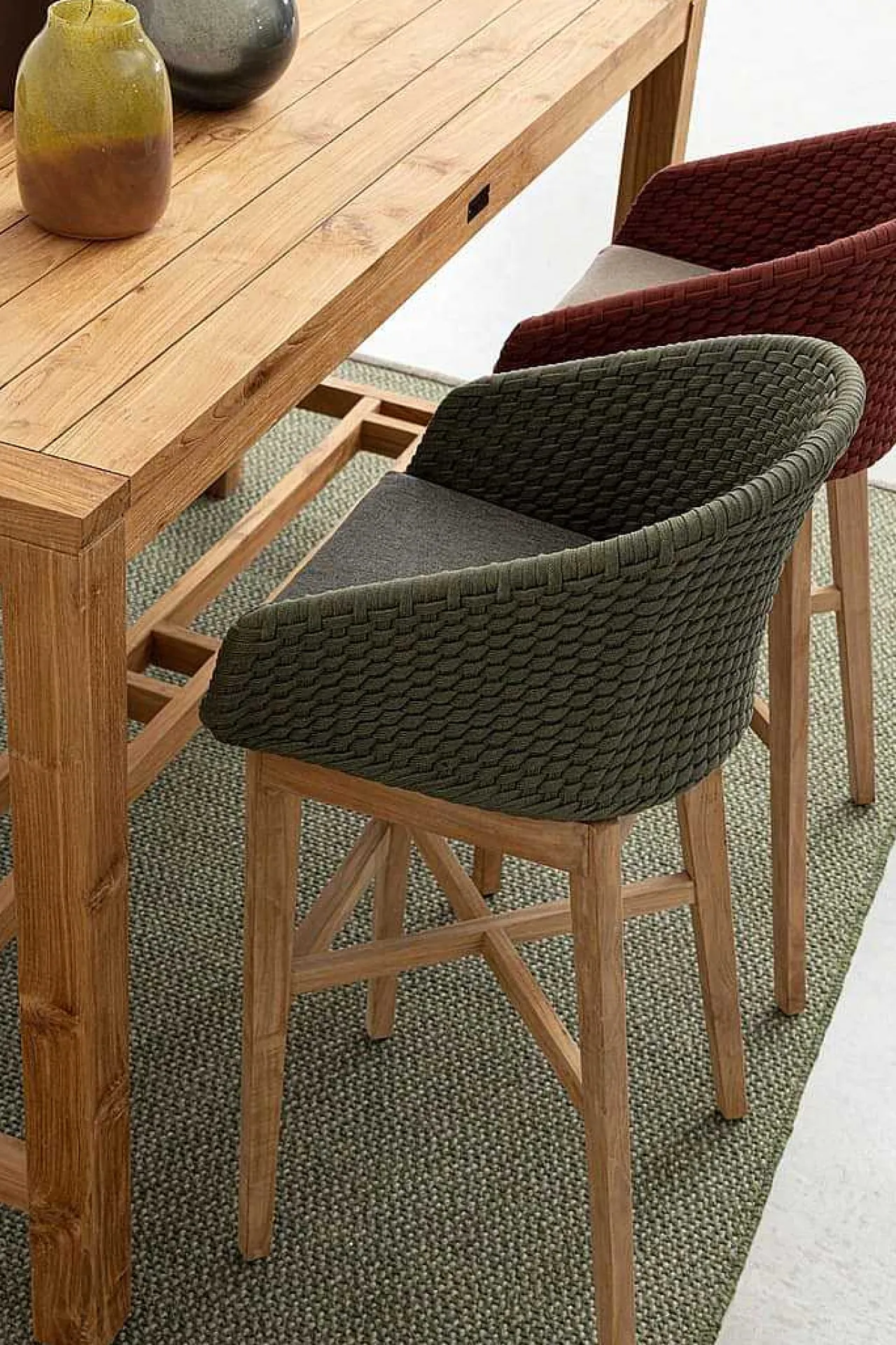 mutoni lifestyle Garten Barhocker Coachella Grun> Garten Barstühle