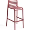 NARDI outdoor Garten Barhocker Doga Stool Rot 100> Garten Barstühle