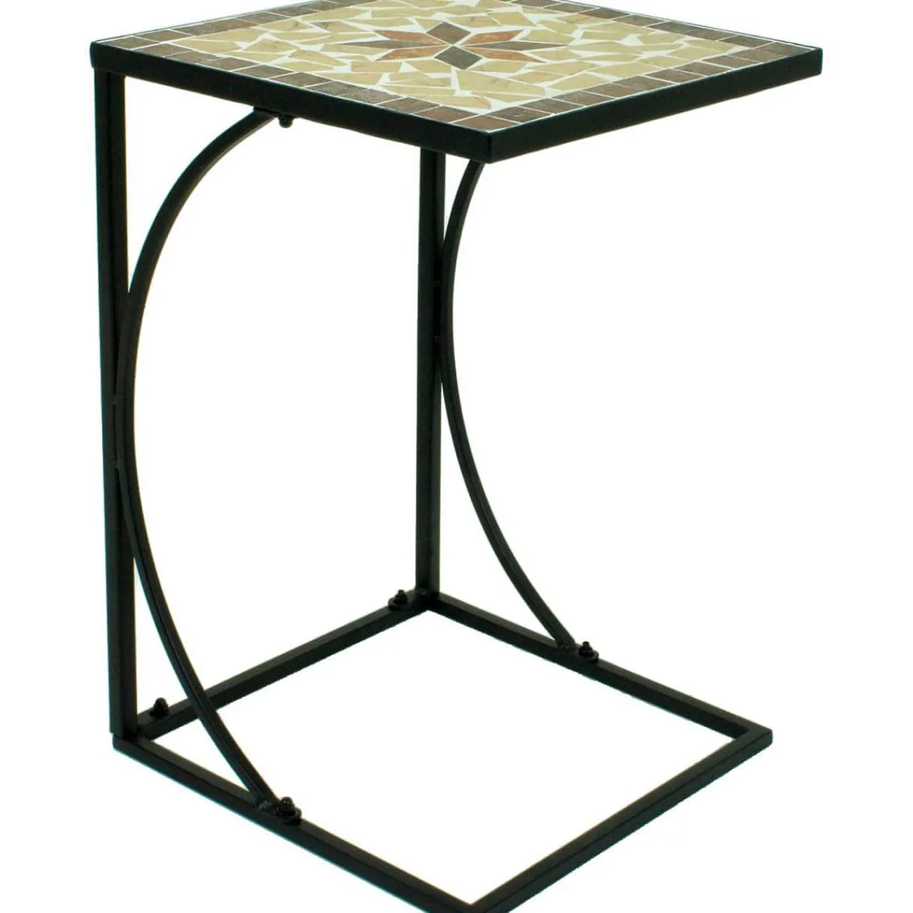 mutoni pleasure Garten Beistelltisch Amarillo Mosaik Braun 35X35> Garten Couchtische Und Beistelltische