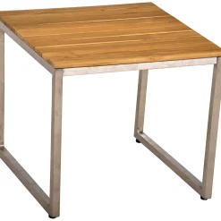 mutoni pleasure Garten Beistelltisch Denver Teak Natur 45X45> Garten Couchtische Und Beistelltische