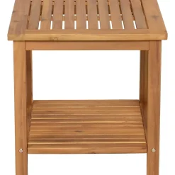 mutoni pleasure Garten Beistelltisch Iowa Akazie Braun 45X45> Garten Couchtische Und Beistelltische