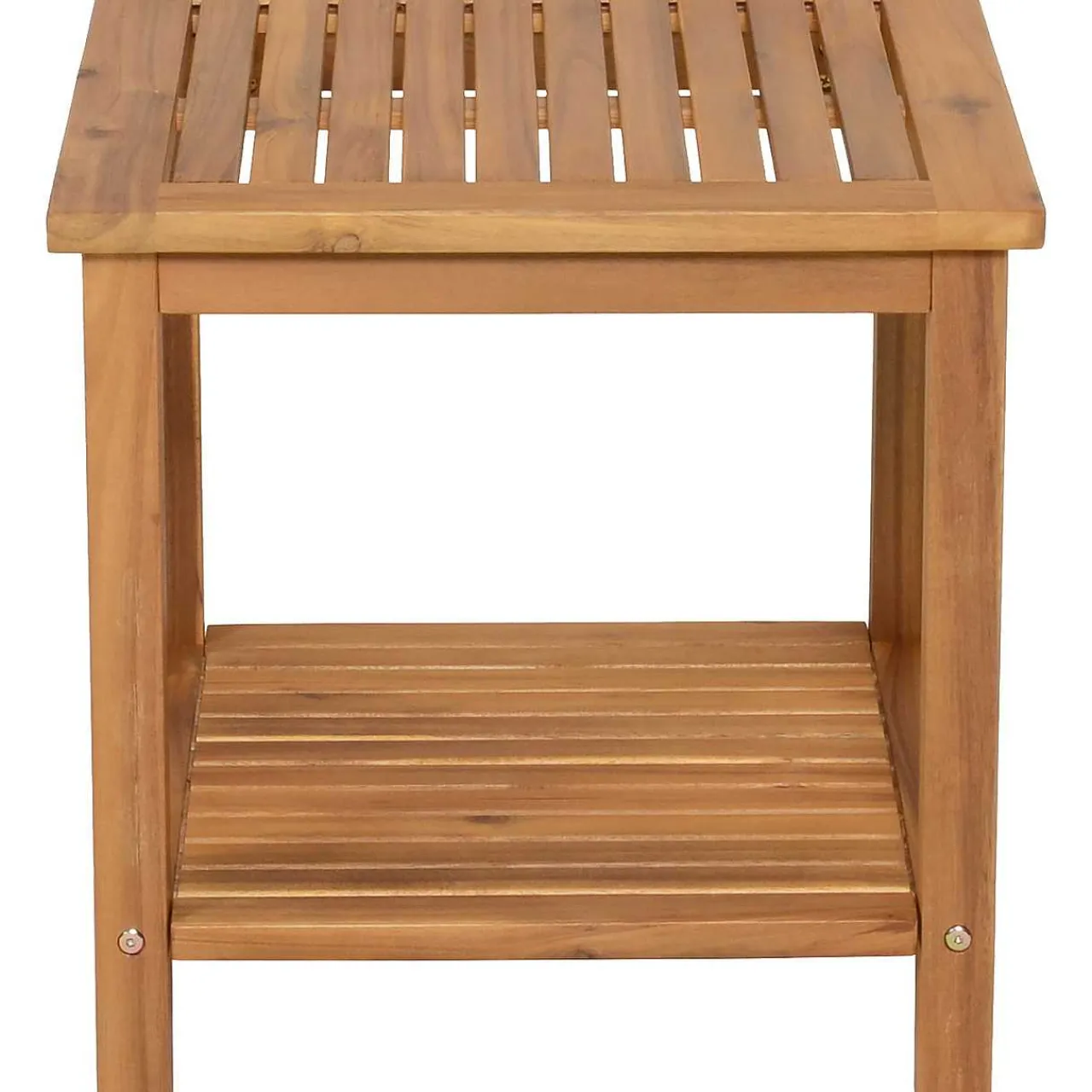 mutoni pleasure Garten Beistelltisch Iowa Akazie Braun 45X45> Garten Couchtische Und Beistelltische