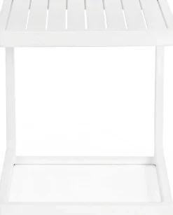 mutoni lifestyle Garten Beistelltisch Konnor 40X40 Cx21 Weiss><noscript><img width=
